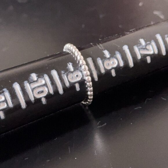 Sevilla Sterling Silver Ring 0.42ct Citrine Faceted Gemstone Beaded Detail 8.75 - Picture 8 of 8